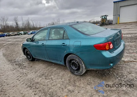 2010 Toyota Corolla Base z USA, uszkodzony, nr VIN 2T1BU4EE1AC366047